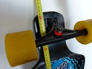 Santa Cruz Longboard Heads Or Tails Drop 102 cm, wenig gefahren Bild 7