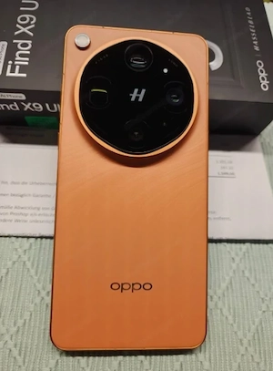 OPPO Find X9 Ultra 1TB   16GB, Globale Version, Canyon Orange, Wie neu!