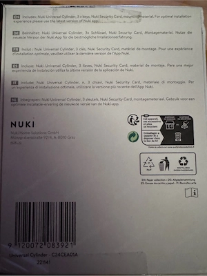 Nuki Universalzylinder Bild 4