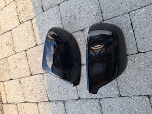 VW T5 Spiegelhüllen NEU schwarz Bild 2