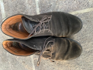 Herrenschuhe aus Velourleder von Tods, Grösse 43 Bild 2