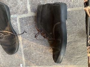 Herrenschuhe aus Velourleder von Tods, Grösse 43
