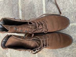 Herrenschuhe aus Velourleder, hoch, Grösse 43 von Tods Bild 2