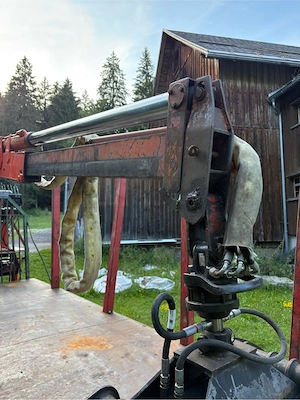 Rückewagen, Kranwagen, Hiab, Blockwagen, Holzwagen Bild 6