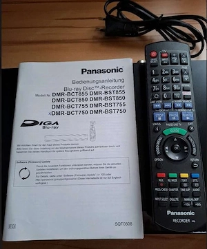 Blu-ray Recorder mit Twin HD DVB-C Tuner DMR-BCT750  Bild 2