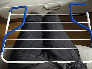 Hängender Wäscheständer Camping oder Zuhause Bild 3