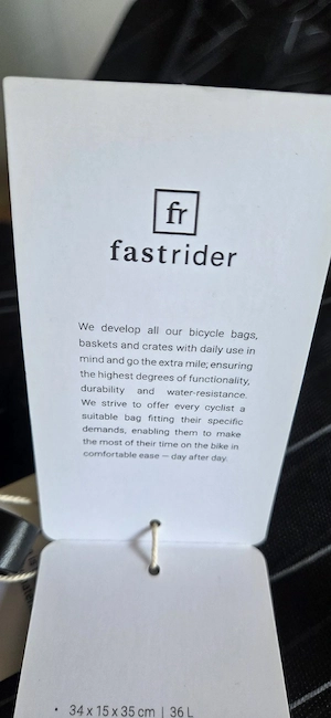 Fahrradtasche - Doppel fastrider Bild 2