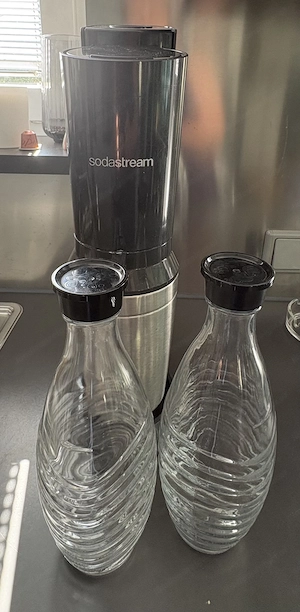 SodaStream Crystal 3.0 Titan   Top Zustand (Wassersprudler für Glasflaschen Bild 2