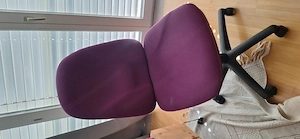 Ikea Schreibtisch mit Drehsessel günstig Bild 3