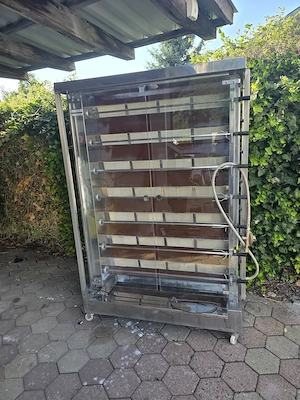 ARGON INOX 7 49 Profi Hähnchengrill   7 Spieße   49 Hähnchen Bild 3