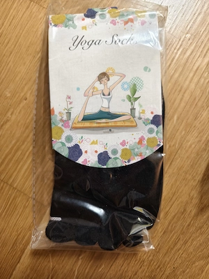 Yoga Pilates Socken Rutschfest Einheitsgröße Neu! Bild 2