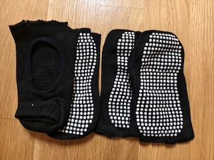 Yoga Pilates Socken Rutschfest Einheitsgröße Neu! Bild 6