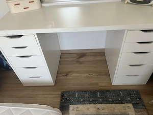 Schminktisch weiß mit 10 Schubladen  Bild 8