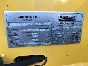Schöner New Holland W80B Radlader Bild 8