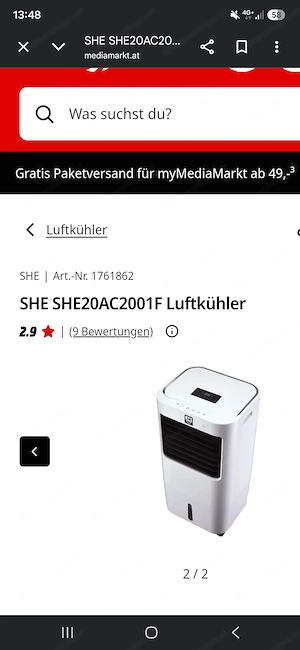 Klimaluftkühler günstig Bild 3