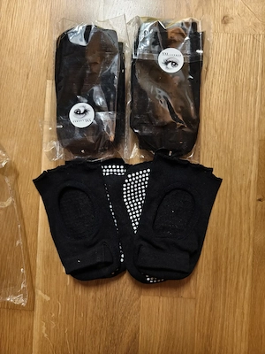 Yoga Pilates Socken Rutschfest Einheitsgröße Neu! Bild 5