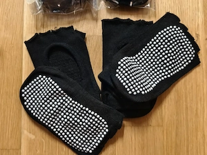Yoga Pilates Socken Rutschfest Einheitsgröße Neu! Bild 7