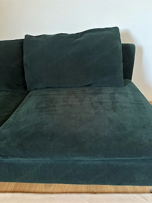 Sofa Couch SÖDERHAMN 3 Sitzelement   Dunkelgrün   Top Zustand! Bild 5