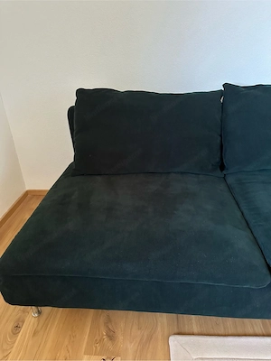 Sofa Couch SÖDERHAMN 3 Sitzelement   Dunkelgrün   Top Zustand! Bild 3
