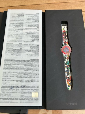 Swatch Sammlerstück Sam Francis 1992
