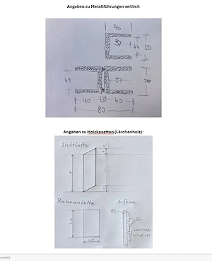 Gartenzaun Gesamtlänge 9,90m Bild 4