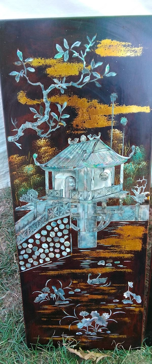 Japanische Wandbilder,,,Holzdekko,,,,4Stück Bild 2