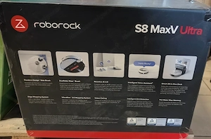 Roborock S8 MaxV Ultra Saug wischroboter neu OVP Bild 2