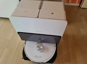 Roborock S8 MaxV Ultra Saugroboter mit Wischfunktion wie NEU Weiß OVP Bild 5