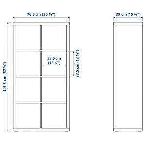 ikea Kallax Kommode zum verschenken Bild 2