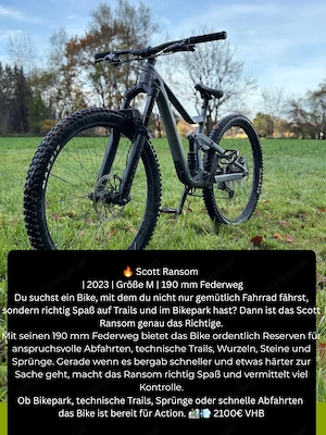 Fahrrad Scott Ransom Fully