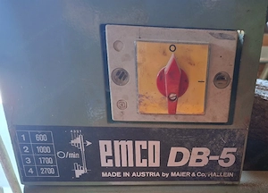 Drechselbank EMCO DB-5 Bild 2
