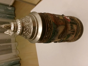 Bierkrüge aus Steingut und Zinn  Bild 10