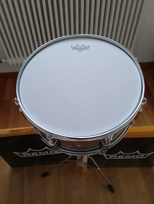 Pearl Export Metall Stahl snare drum 14 zoll Bild 2