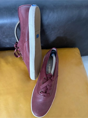 Keds Leder-Sneaker Gr. 39, Bordeaux  Bild 2