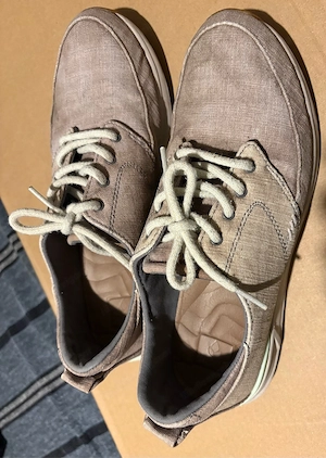 Reef Segelschuhe   Sneaker Gr. 39   Canvas Taupe   super bequem