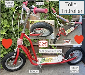 Trittroller Scooter Skateboard Laufrad Bild 3