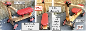Trittroller Scooter Skateboard Laufrad Bild 5