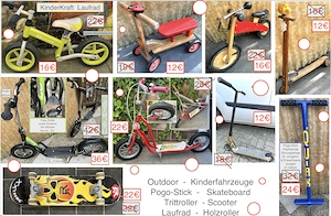 Trittroller Scooter Skateboard Laufrad