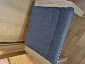 Ikea POÄNG Sessel inkl. Hocker Bild 2