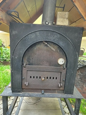 Verkaufe transportablen Pizzaofen mit Hänger Bild 5