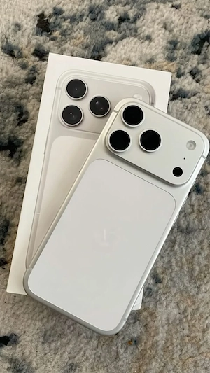 iphone 17 pro in silber Bild 4