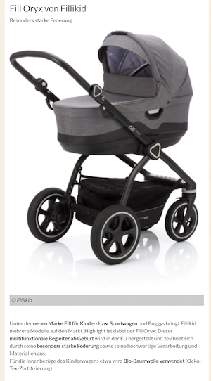 Fill Oryx CT Kombi-Kinderwagen  Bild 6