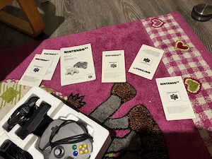 Nintendo 64 PAL mit OVP, Styropor & Anleitungen   Sammlerzustand Bild 4