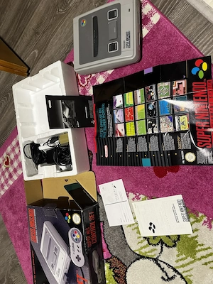 Super Nintendo SNES PAL   OVP   Styropor   Anleitung   sehr guter Zustand Bild 5