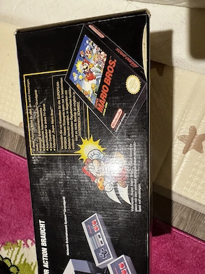 Nintendo NES Control Deck mit OVP   2 Controller   Super Mario Bros. Bild 2