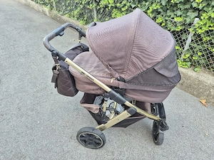 ABC Design Salsa 4 Air Kinderwagen in schwarz gold. Bild 5