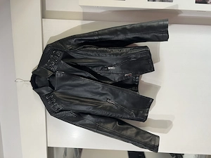 Lederjacke 