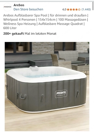Whirlpool aufblasbar
