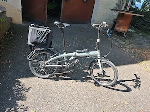 Klapprad,wie neu.die tasche ist auch in guten zustand.