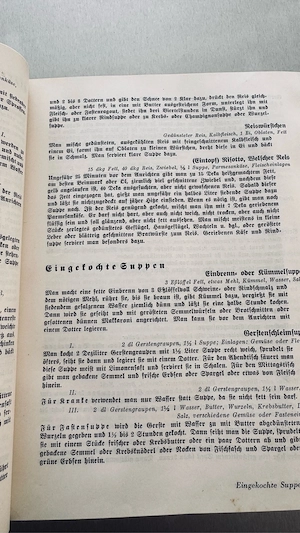 altes Kochbuch 1938 Bild 3